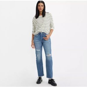 Levi’s Wedgie Straight Women’s Jeans in Medium Wash